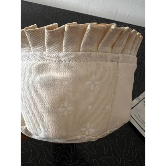 1995 Longaberger Heartland Button Basket with Protective Liner - Picture 4 of 5